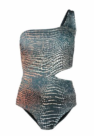REGULAR FIT - Costume da bagno - charcoal snake