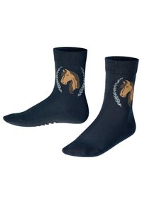 FALKE - HORSE WITH PATTERN - Socken - marine Thumbnail-Bild 1