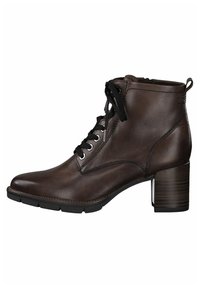 Tamaris Schnürstiefelette - cafe
