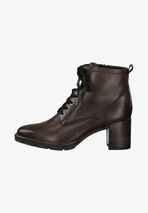 Tamaris Lace-up ankle boots - cafe