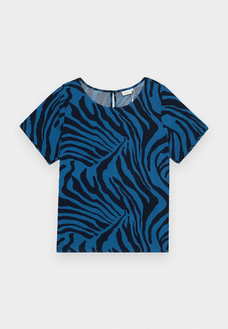 ONLY Carmakoma Blouse donkerblauw