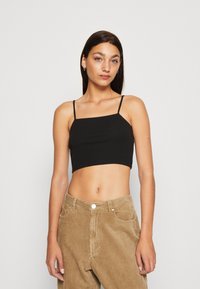 Even&Odd 2 PACK - Top - black/orange