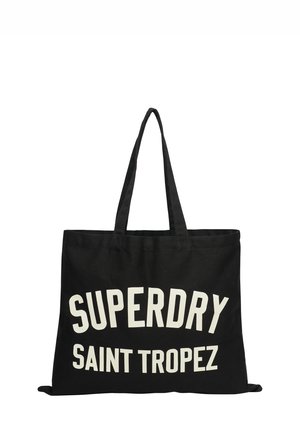 Superdry & Co Cabas - black off white