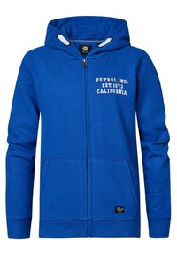 Petrol Industries Felpa con zip - blue