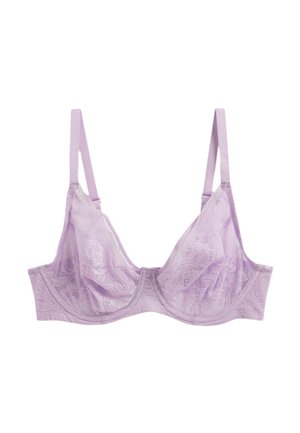 DD+ NON PAD PLUNGE - Triangel BH - lilac purple