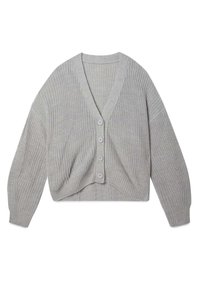 Stradivarius Chaqueta de punto - grey