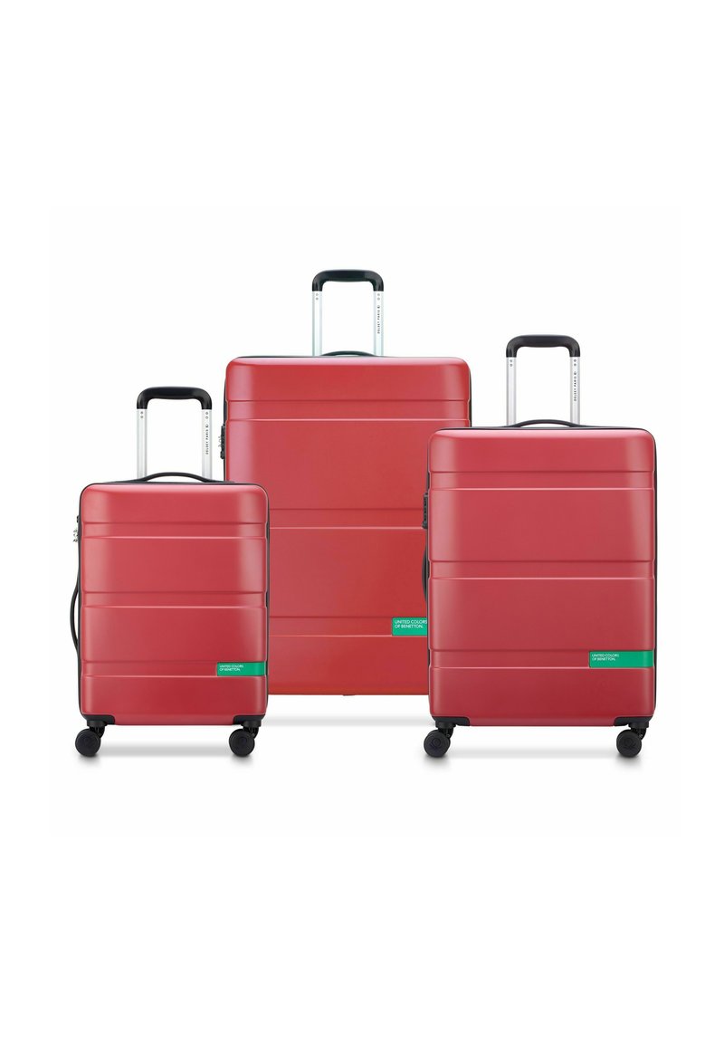 Delsey Paris SET 3-TEILIG - Luggage set - red