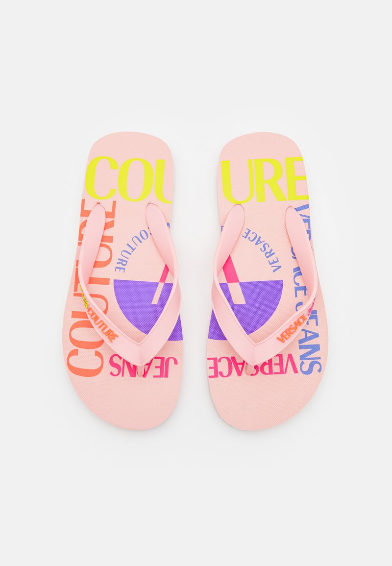 Versace Jeans Couture Infradito baby pink/multicoloured/rosa