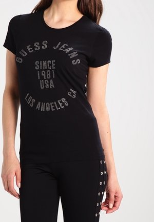 T-shirt print - black