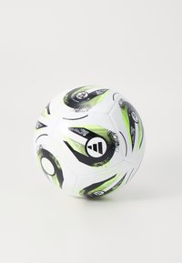 EURO25 CLUB UNISEX - Nogomet - white/black/lucid lemon