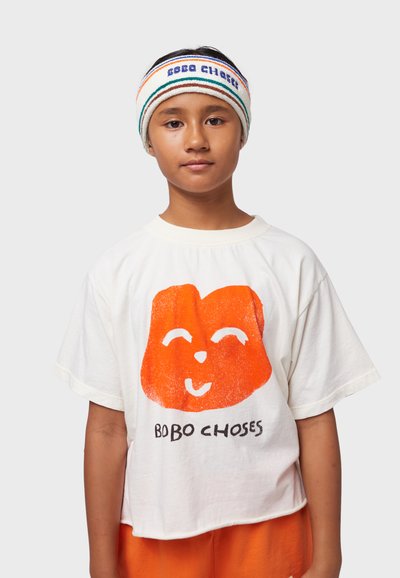 Bobo Choses JOYFUL FACE  - T-shirts print - off white