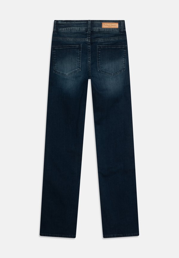 BRITTE SPLIT - Straight leg jeans - dark vintage2