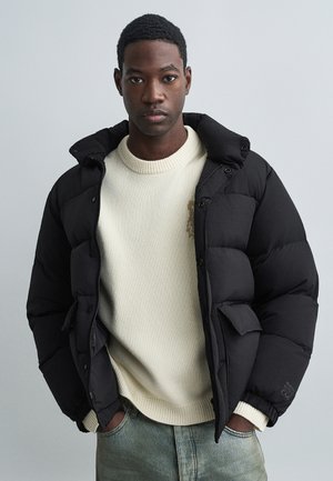 Maison Kitsuné PUFFER - Talvitakki - black