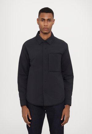 QUILTED OVERSHIRT - Veste mi-saison - black