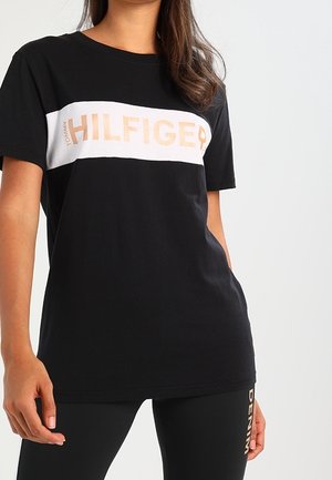 Print T-shirt - black