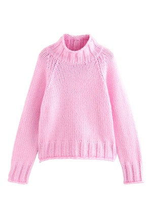 Next Striktrøje - bright pink