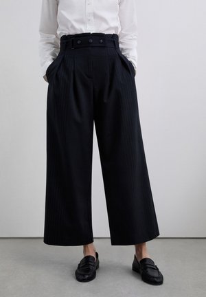 BELTPOCKET - Trousers - navy stripes