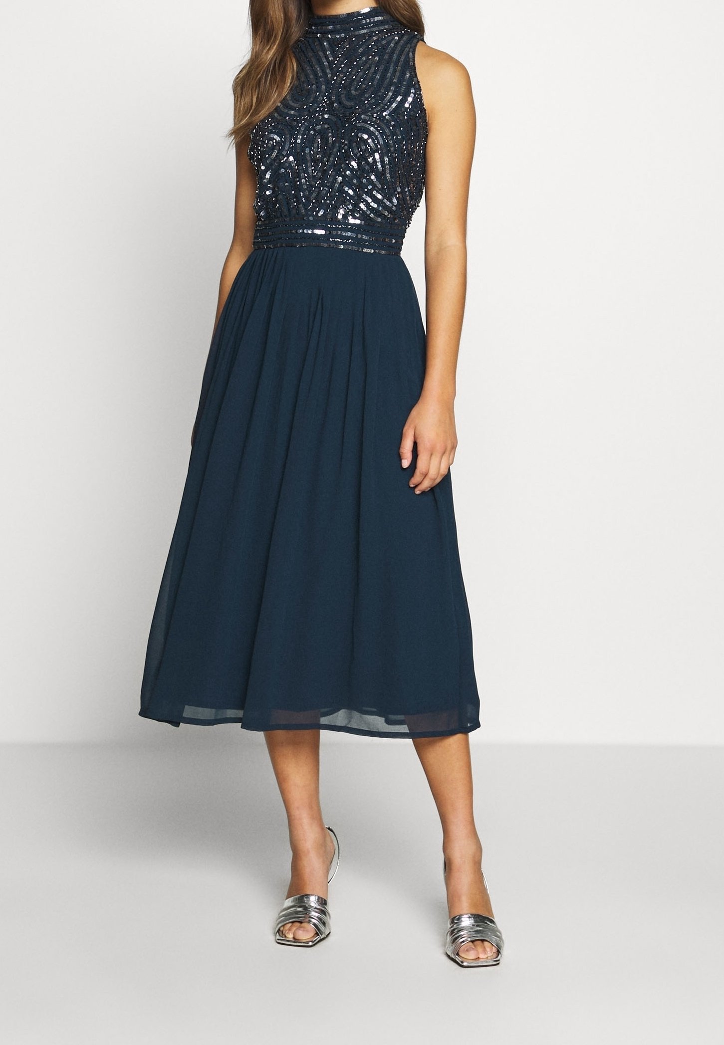 lace and beads petite dresses LaDivine CD0189 Sequin Beaded Lace Applique Short Prom Dress  The Dress  Outlet