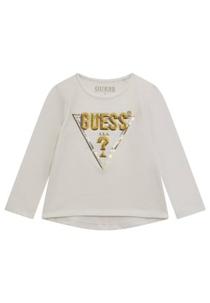 Guess LOGO - Ilgarankovis viršutinės dalies drabužis - weiß