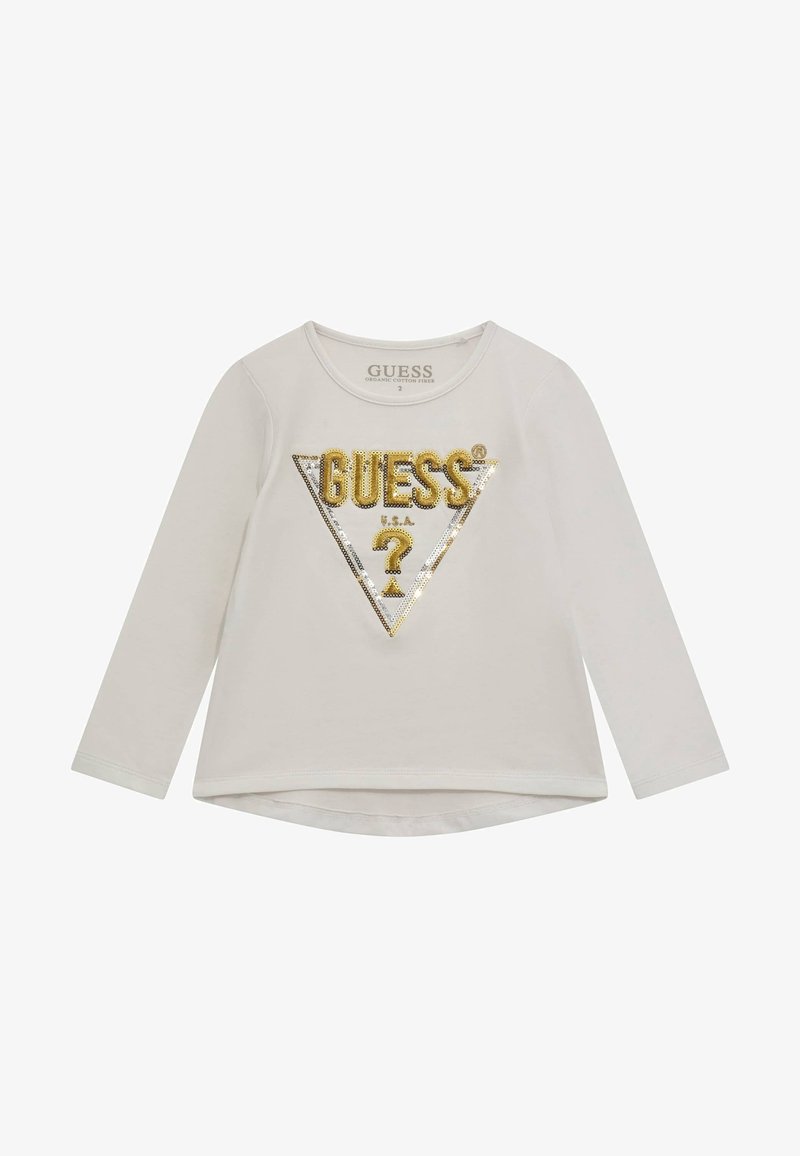 Guess LOGO - Ilgarankovis viršutinės dalies drabužis - weiß