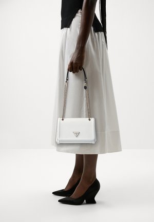 Guess NOELLE CONVERTIBLE - Rankinė per petį - white
