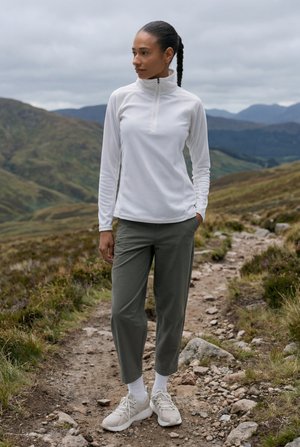 Columbia GLACIAL™ 1/2 ZIP - Polárpulóver - sea salt