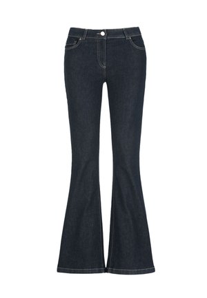 AGGETTIVO - Džínsy bootcut - blu scuro