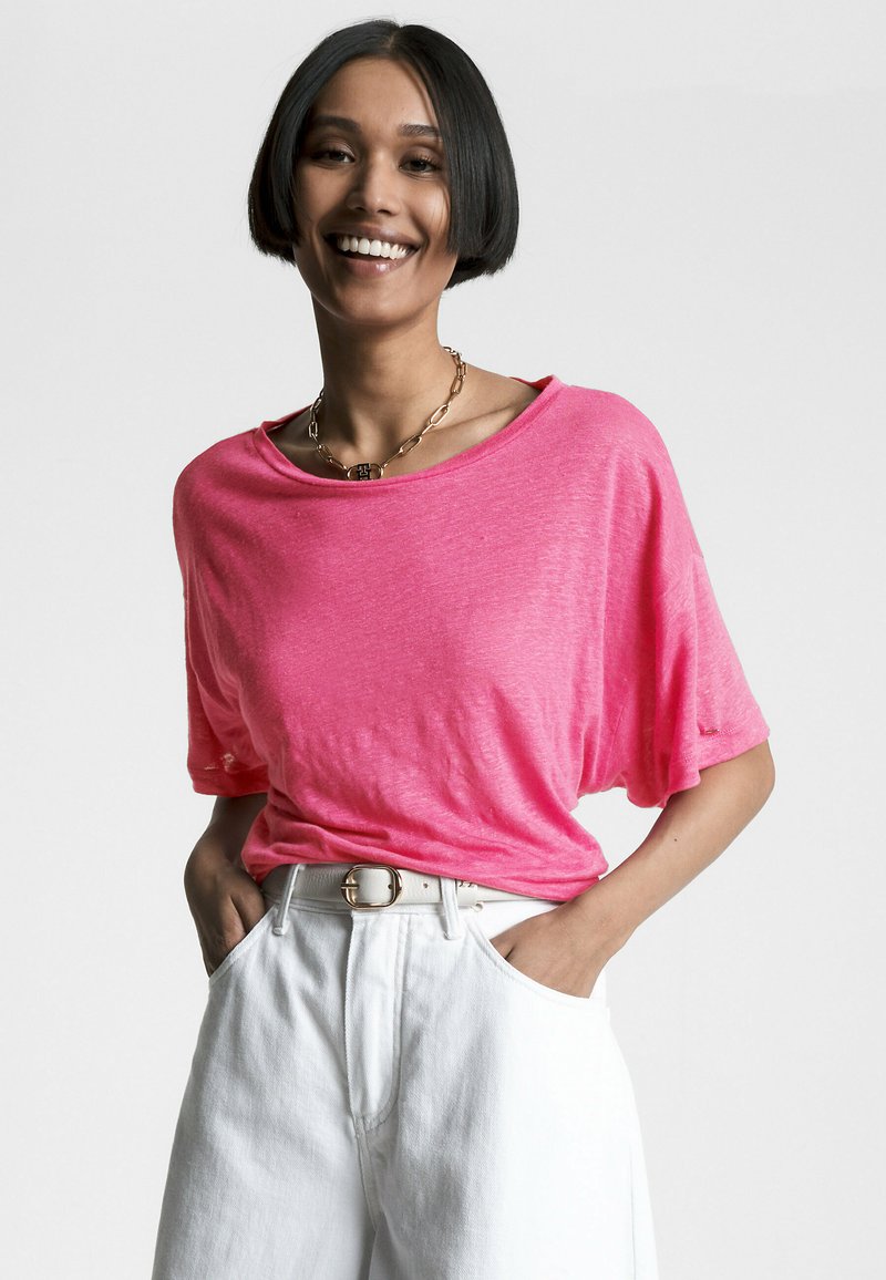 Tommy Hilfiger TShirt basic bright cerise pink/pink Zalando.ch