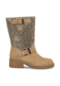 Stivali Donna In Pelle Con Frange | Tacco 3,5 Cm | Alma En Pena