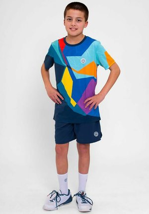 BIDI BADU, Sports T-shirt - dunkelblau bunt