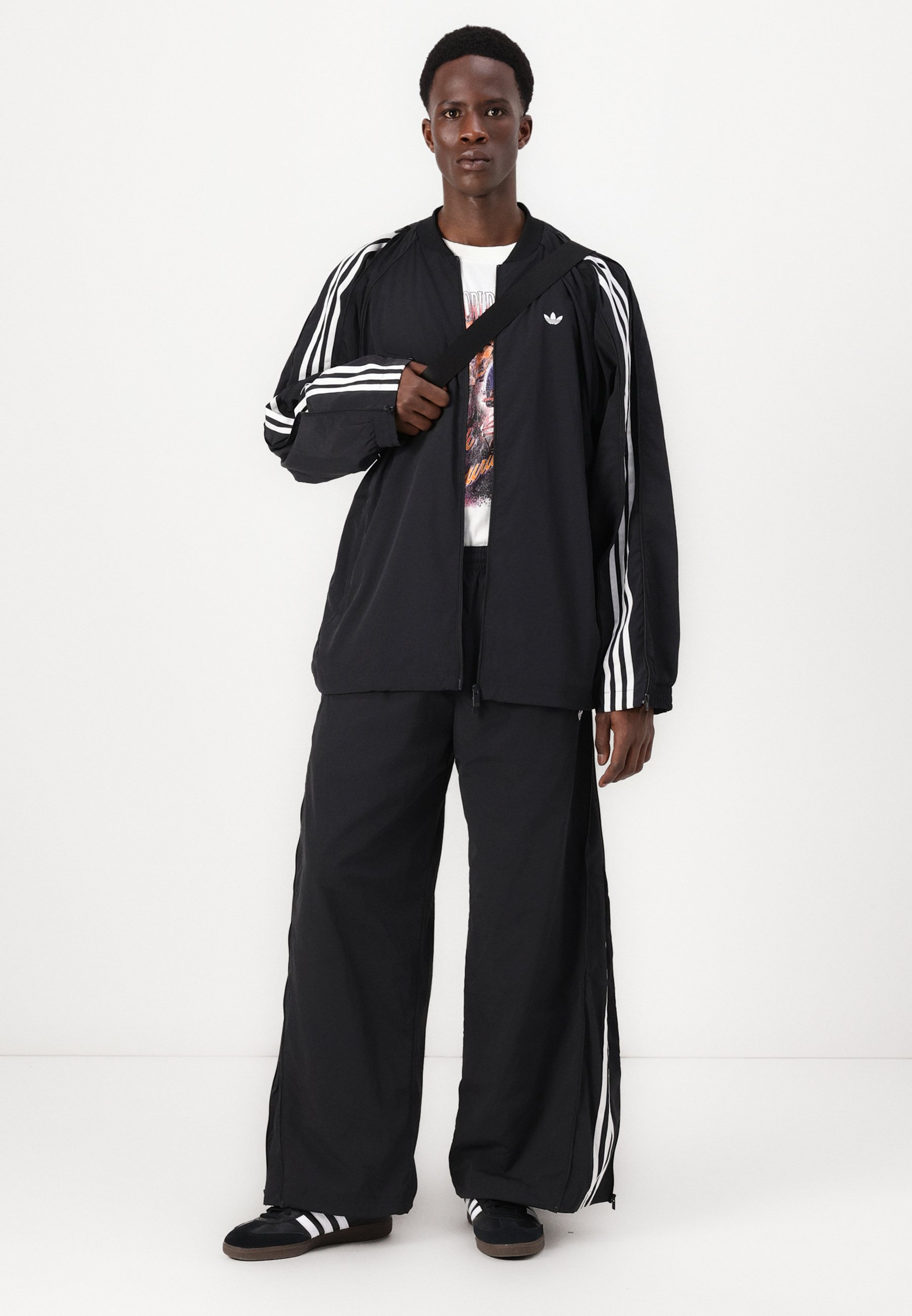 oversized adidas tracksuit