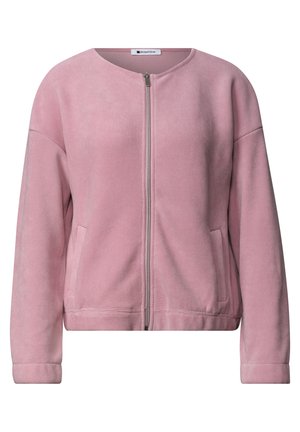 Street One, JACKE MIT RUNDHALS IN CORD-OPTIK - Veste légère - vintage blush