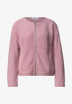 Street One, JACKE MIT RUNDHALS IN CORD-OPTIK - Veste légère - vintage blush