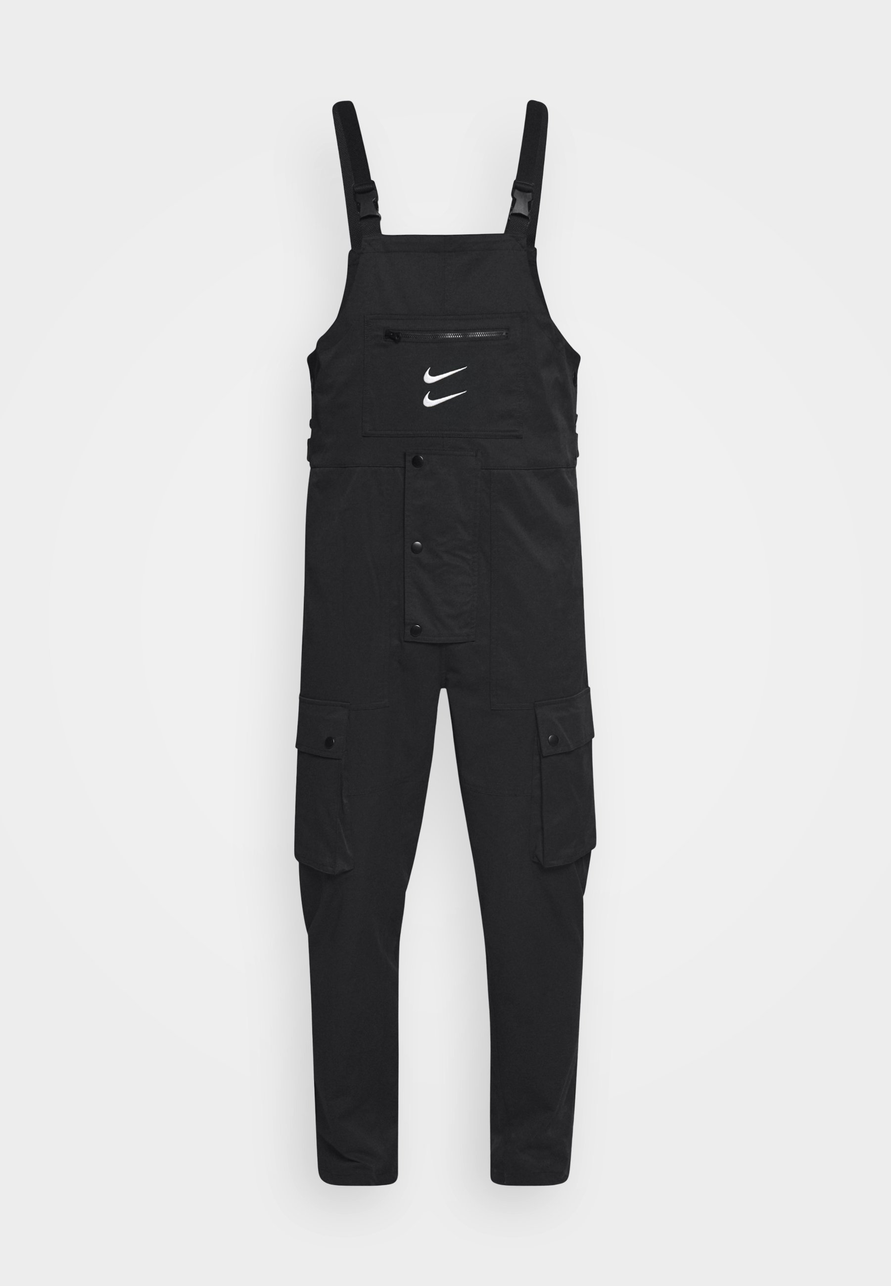 nike black utility overalls