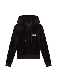 ROBERTSON CAVIAR HOODIE - Cipzáras pulóver - black