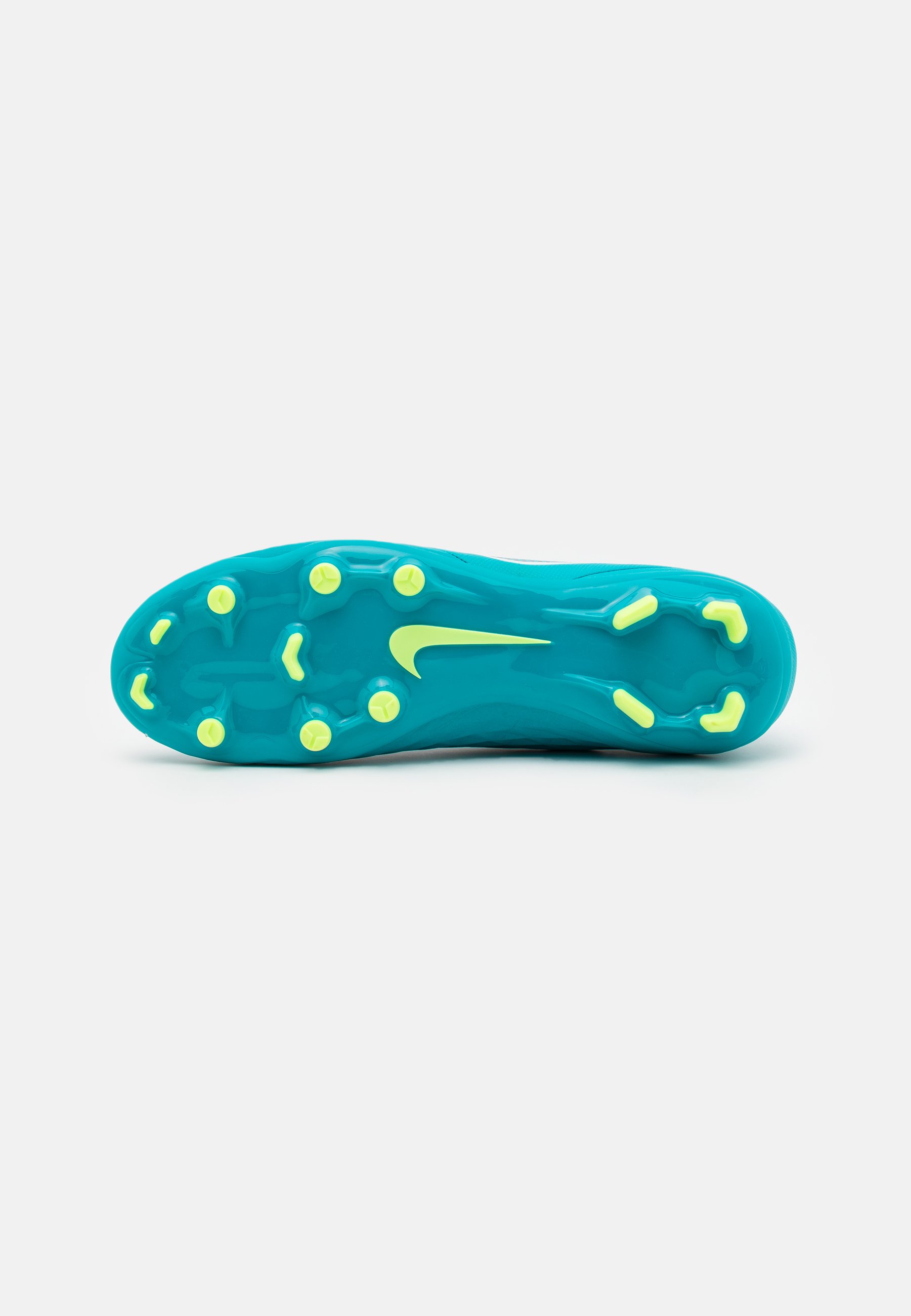 Nike Performance TIEMPO LEGEND 8 ACADEMY FG/MG - Voetbalschoenen met  kunststof noppen - aquamarine/white/lime glow/Lichtgroen - Zalando.nl