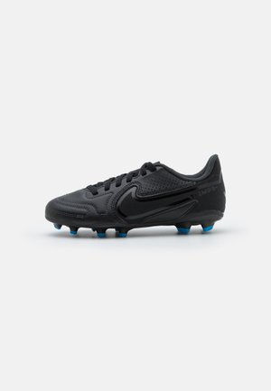 JR TIEMPO LEGEND 9 CLUB FG/MG UNISEX - Moulded stud football boots - black/summit white/light photo blue