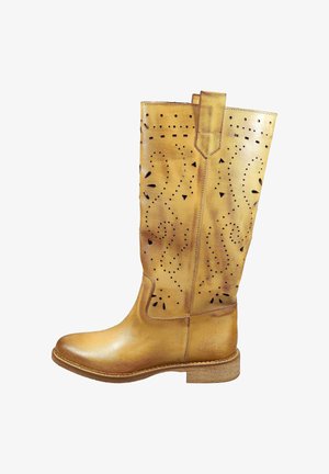 Passo per Passo, Cowboy-/Bikerboot - braun