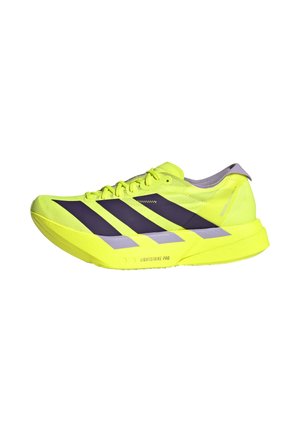 adidas Performance ADIZERO ADIOS PRO 4 - Παπούτσια για τρέξιμο σε δρόμο - solar yellow/aurora plum/powder plum