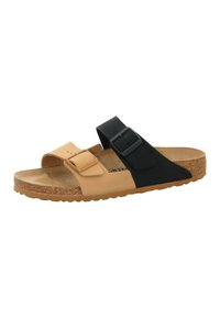 Birkenstock Mules - black brown multi