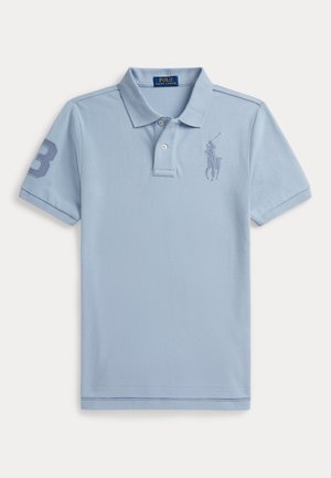 BIG PONY COTTON MESH POLO SHIRT 7-14Y - Polo shirt - estate blue