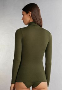 Intimissimi HOCHGESCHLOSSENES -ULTRALIGHT - Tílko - green