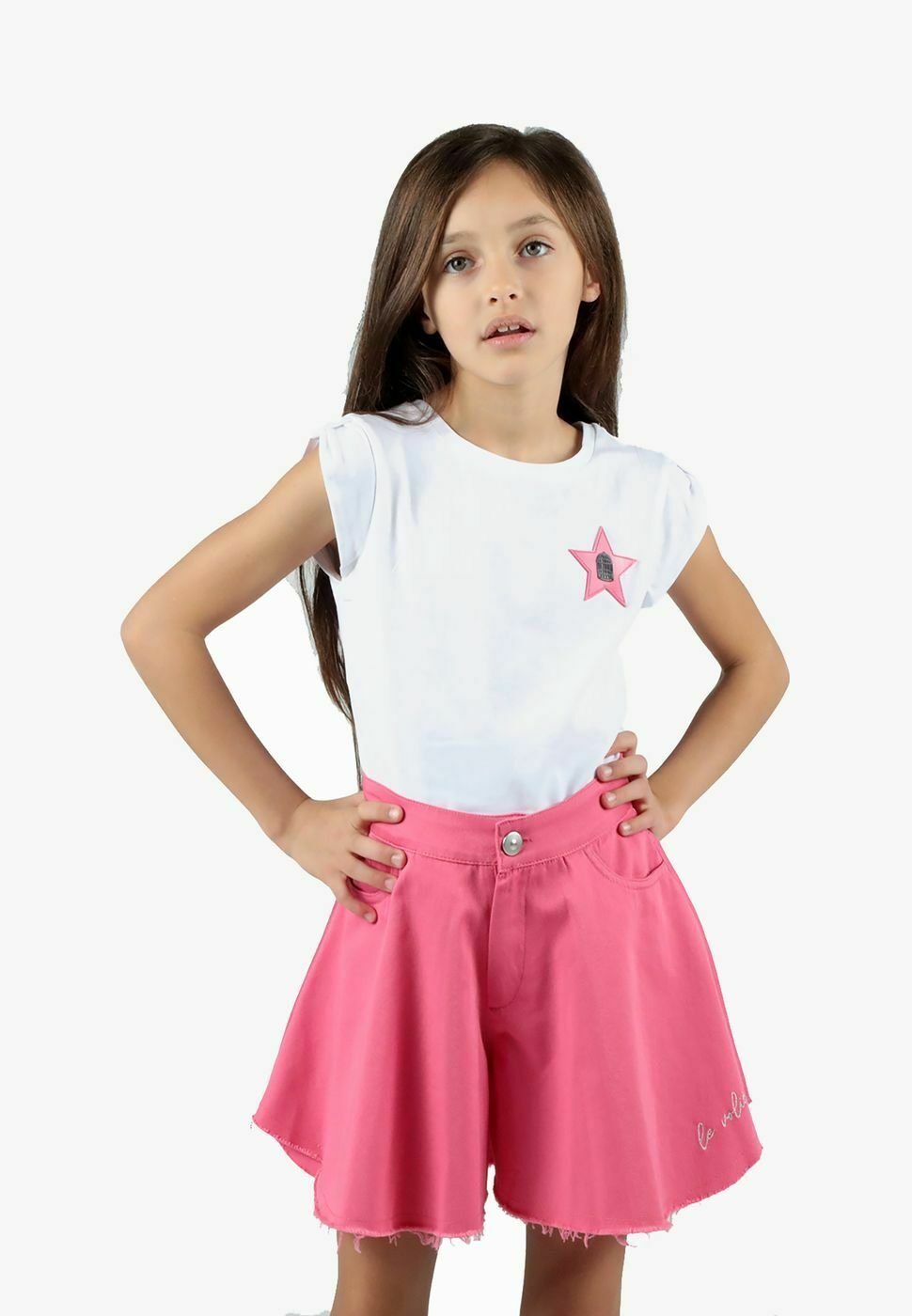 Le Voliere SHORT A FARFALLA - Shorts - rosa/fuxia - Zalando.it