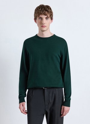 Calliope, MAGLIA TINTA UNITA - Maglione - verde bosco