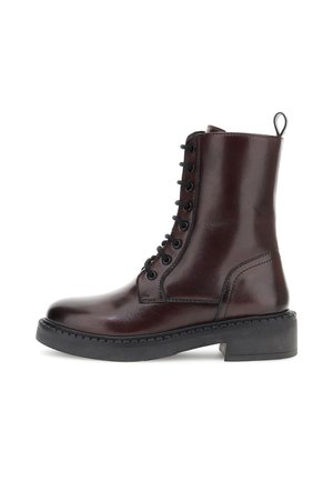 Nauhalliset nilkkurit - burgundy
