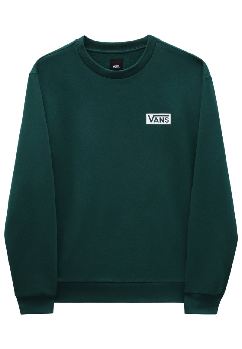 Vans RELAXED FIT CREW - Sweatshirt - medium green/vert - ZALANDO.FR