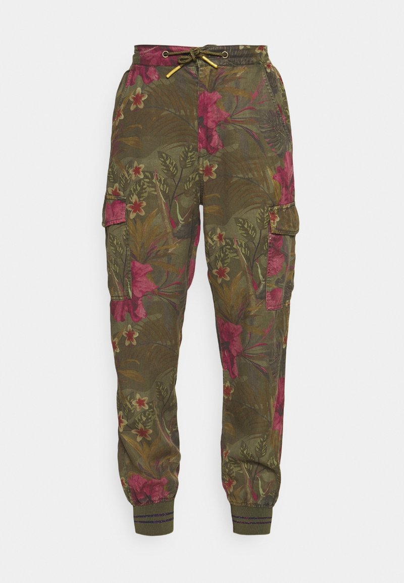 Pantalon Femme Desigual Taille 42 - Couleur Kaki - Corsaire/pantacourt - Coton - Neuf Avec étiquettes