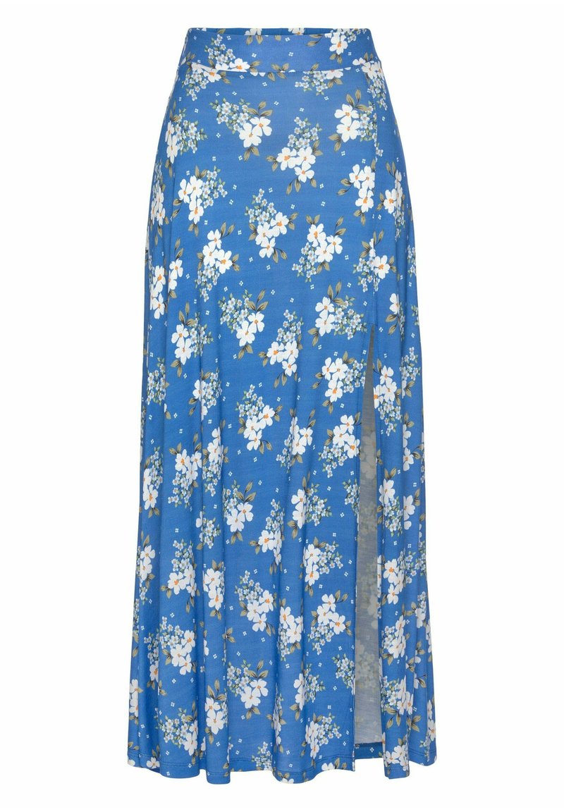 Damen Jeansröcke | LASCANA MAXIROCKMaxirockblau-bedruckt/hellblau - NL28445 Damen Jeansröcke | LASCANA MAXIROCKMaxirockblau-bedruckt/hellblau - NL28445