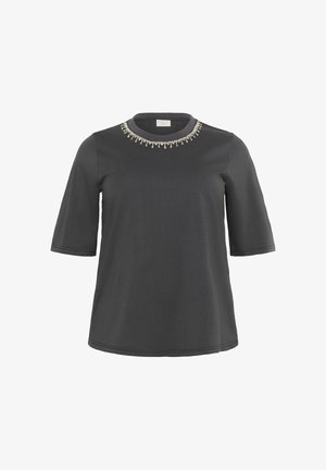 Kaffe Curve HELENA - T-Shirt print - black oyster