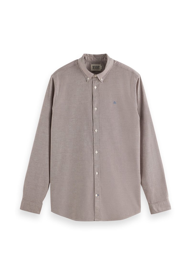 Scotch & Soda Overhemd zandkleur